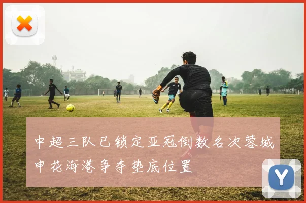 中超三队已锁定亚冠倒数名次蓉城申花海港争夺垫底位置