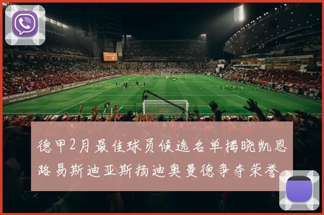 德甲2月最佳球员候选名单揭晓凯恩路易斯迪亚斯扬迪奥曼德争夺荣誉